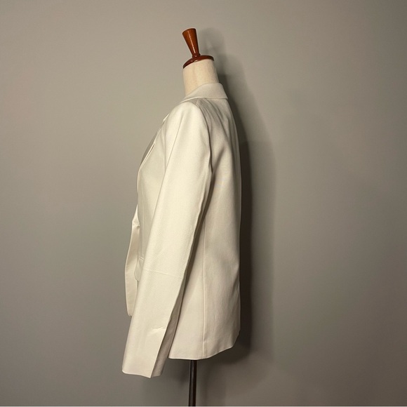Helmut Lang white blazer with one button - size 6 - Picture 2 of 4